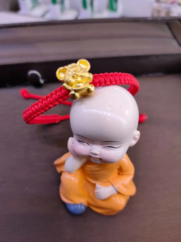 Charm chuột vàng 24k