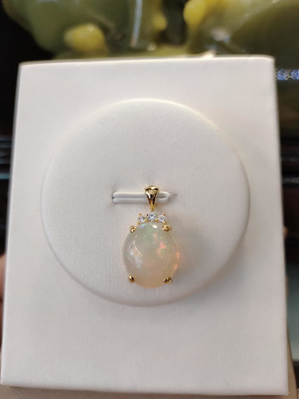 Mặt DC đá Opal