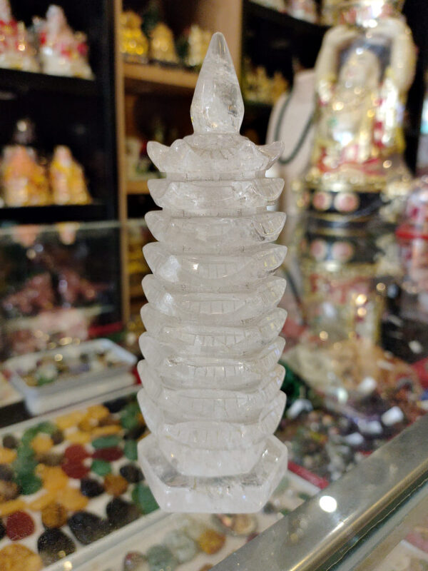 Tháp Văn Xương thạch anh trắng
