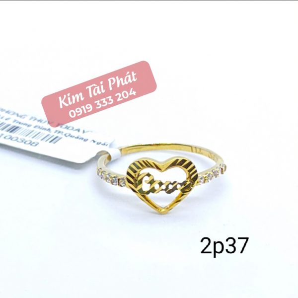 Nhẫn vàng 18k