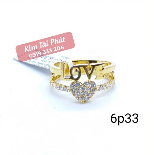 Nhẫn vàng 18k